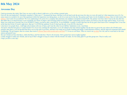journal/08052024 screenshot
