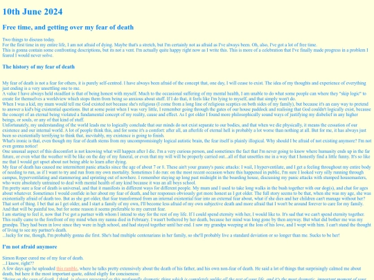 journal/10062024 screenshot