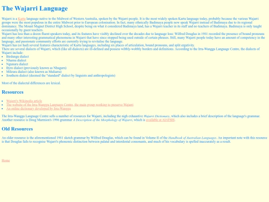 ling/wajarri screenshot