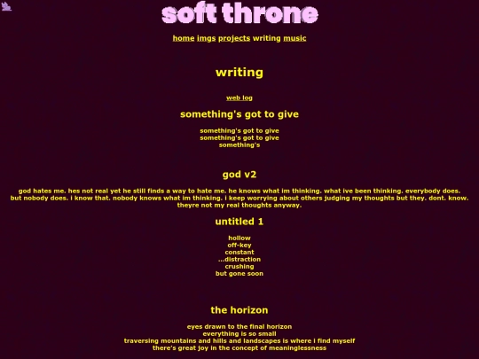 writing screenshot