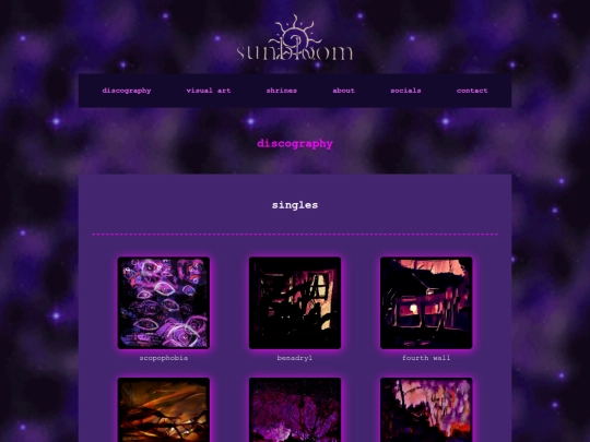 discography screenshot