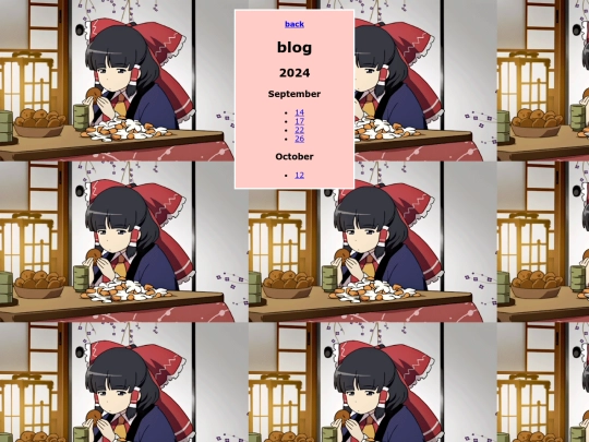 blog screenshot