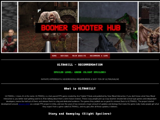 reviews/ultrakill screenshot