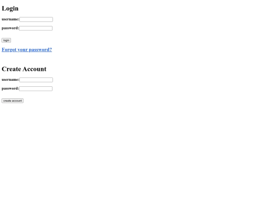 login_page screenshot