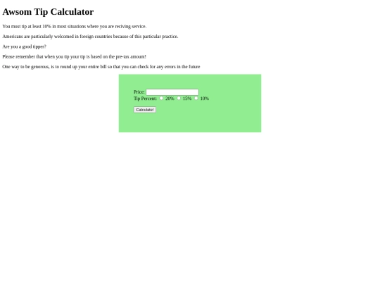 tip screenshot