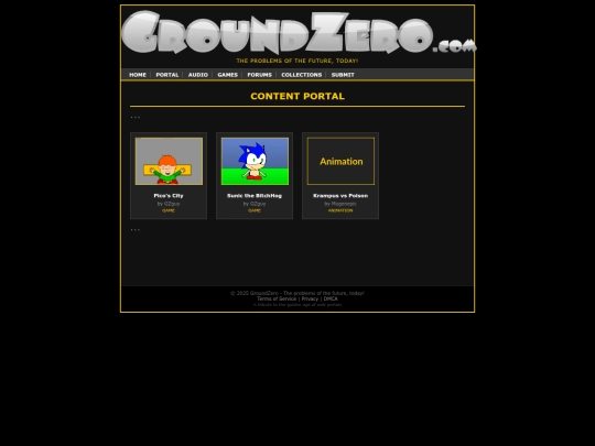 portal screenshot