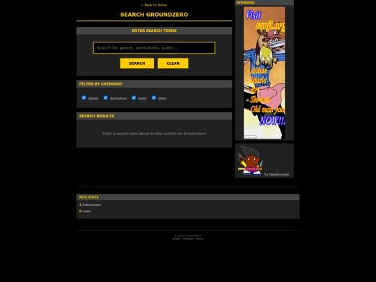 search screenshot
