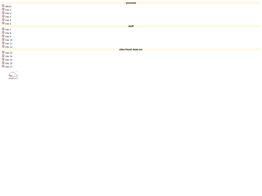 links screenshot