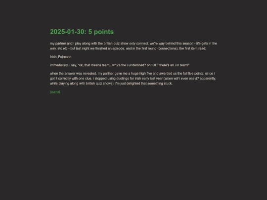 days/2025-01-30 screenshot