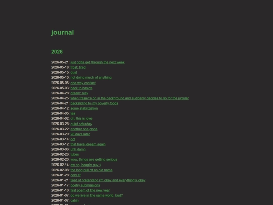 journal screenshot