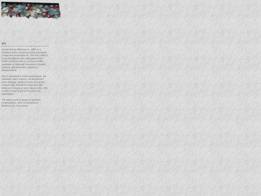 bio screenshot