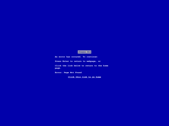 not_found screenshot