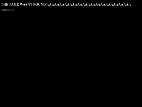 not_found screenshot