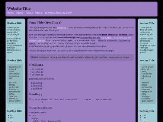 Projects screenshot