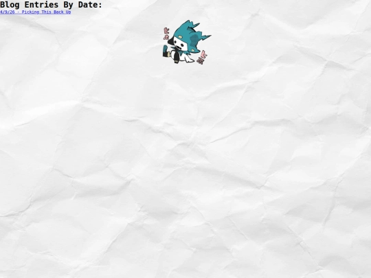 blog screenshot