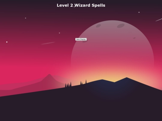 Level-2-Wizard-Spells screenshot