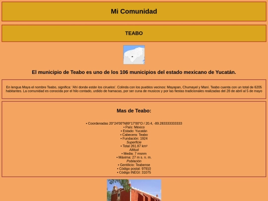 Actividad 3.1/comunidad screenshot