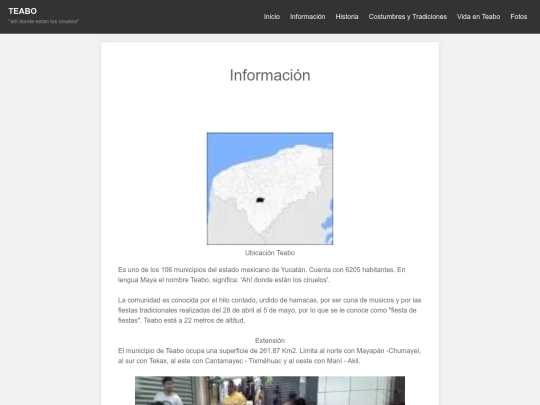 mi comunidad/informacion screenshot