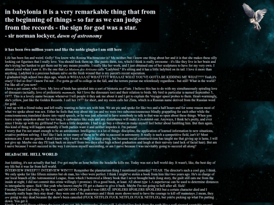 blog screenshot