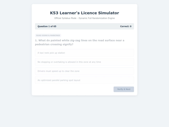 k53test screenshot