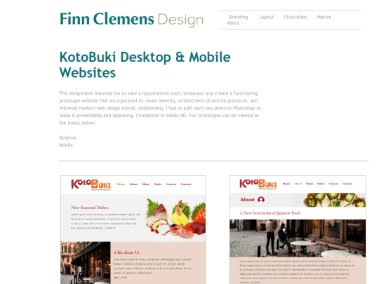 Layout-Popups/kotobuki screenshot