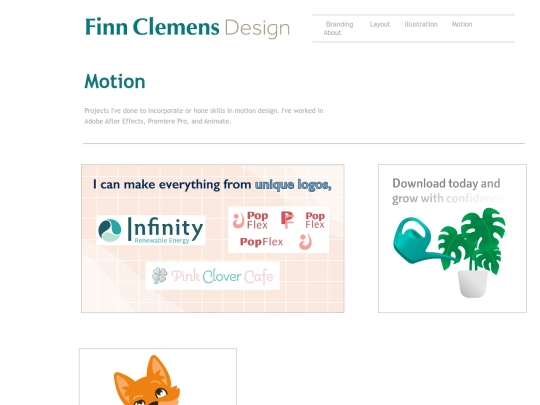 Main-pages/Motion screenshot