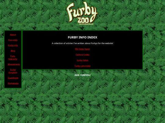 Furbyindex screenshot