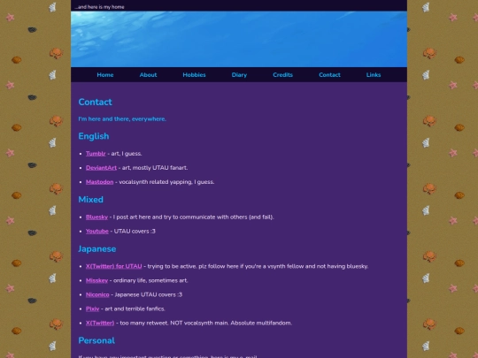 contact screenshot