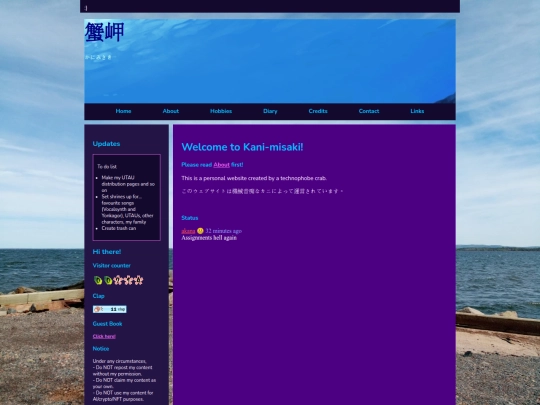 home screenshot