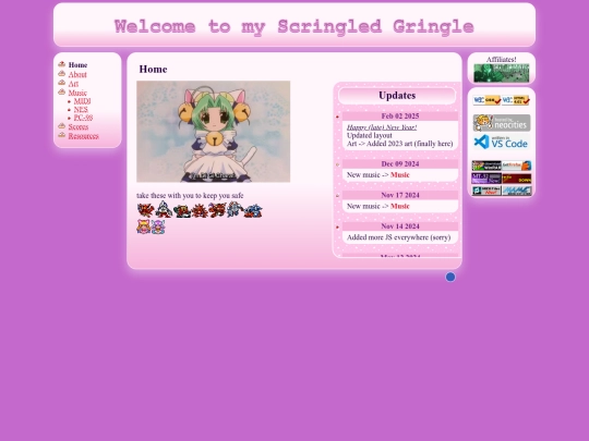 pages/home screenshot