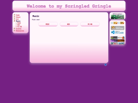 pages/music screenshot