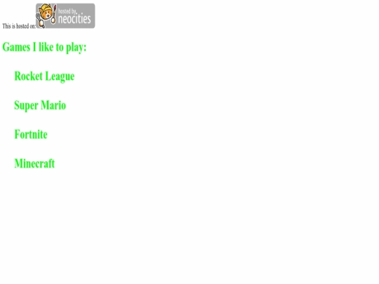 index screenshot
