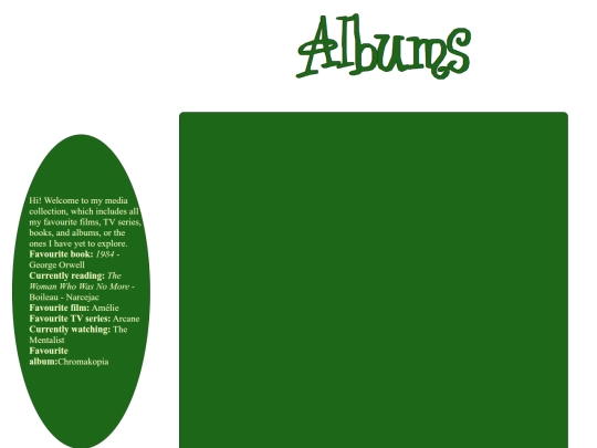 albums screenshot