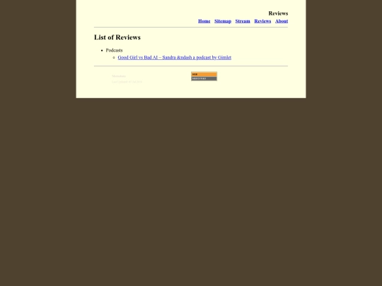 reviews screenshot