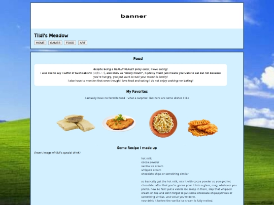 meadow/food screenshot