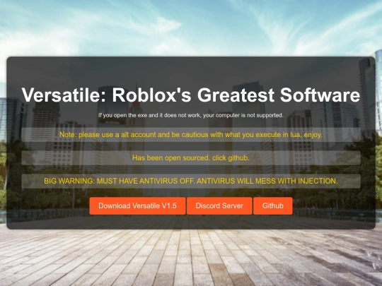 index screenshot