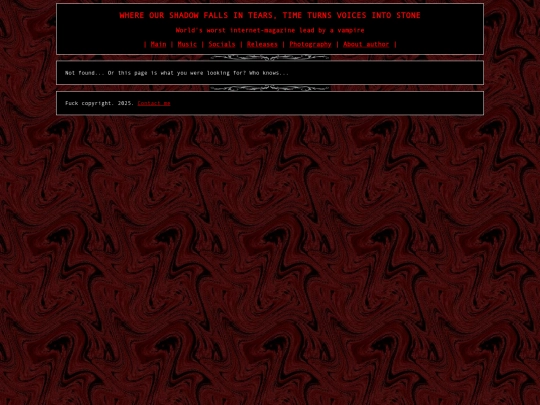 not_found screenshot