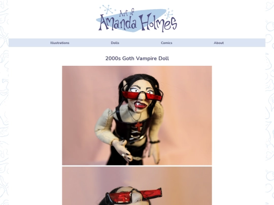 DollPages/VampirePhotos screenshot