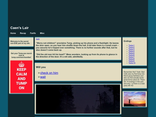 badcalls/tump screenshot