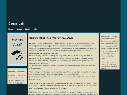 fic/babysfirsthcfic screenshot