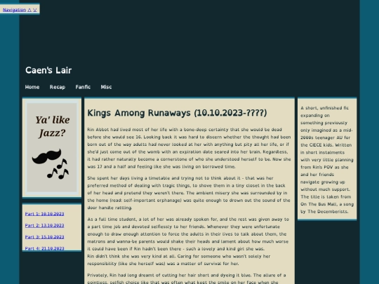 fic/kingsamongrunaways screenshot