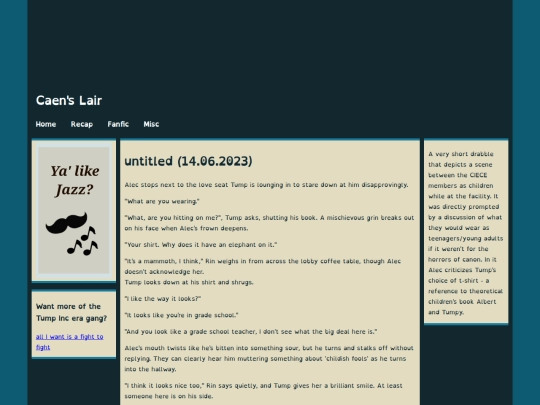fic/tshirttalk screenshot