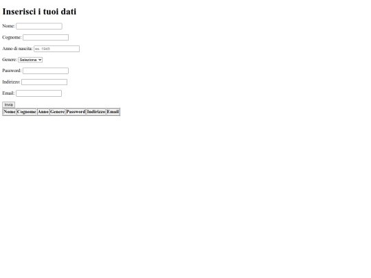 utente screenshot