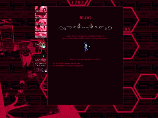 blog screenshot