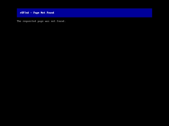 not_found screenshot
