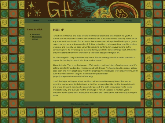 About Me/aindex screenshot