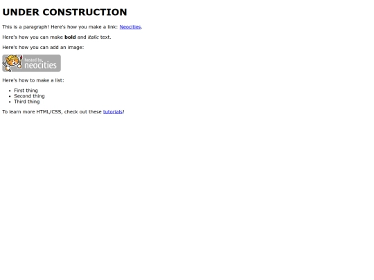 index screenshot