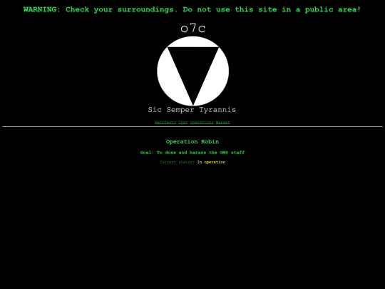 operations screenshot