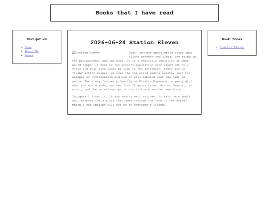 pages/books screenshot