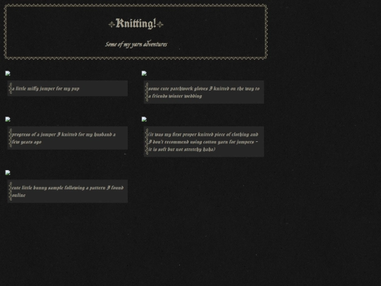 creations_knitting screenshot